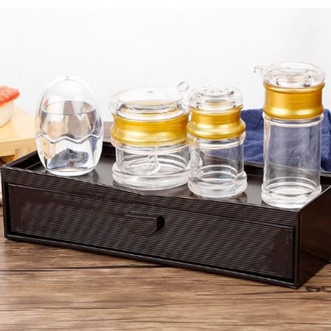 Hộp Đựng Đũa Ngăn Kéo Phong Cách Nhật Bản - Thiết Kế Hiện Đại Dùng Cho Nhà Bếp - SQC C-1222 27.3x10.4x6.5cm (TV654)