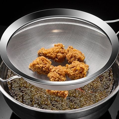 Lược Lọc Dầu Dày Nhà Bếp - Rây Bột Inox 304 và Lược Vắt Nước Cốt Dừa Chất Lượng Cao - Dụng Cụ Gia Dụng Thông Minh