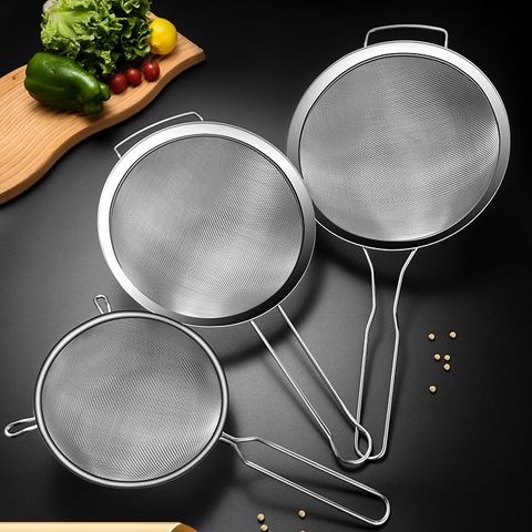 Lược Lọc Dầu Dày Nhà Bếp - Rây Bột Inox 304 và Lược Vắt Nước Cốt Dừa Chất Lượng Cao - Dụng Cụ Gia Dụng Thông Minh