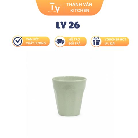 Ly Nhựa Melamine 250ml - Ly Uống Đủ Màu Sắc Cho Nhà Bếp - Thiết Kế Hiện Đại và An Toàn Cho Sức Khỏe (TV816)