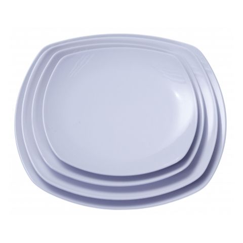 Dĩa Vuông TVKITCHEN DV 05 - Dụng Cụ Nhà Bếp Nhựa Melamine Chất Lượng Cao 17.8 x 17.8 cm - Sản Phẩm Thiết Yếu Cho Mọi Gia Đình (TV888)
