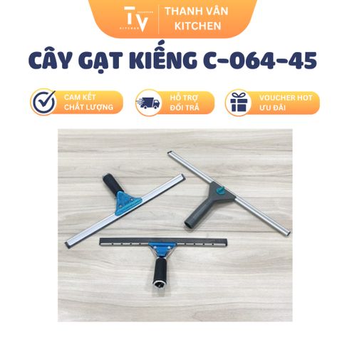 Cây Gạt Kiếng C-064-45 - Dụng Cụ Tiện Ích Nhà Bếp Chất Lượng Cao - Hàng Chính Hãng TVKITCHEN (TV577)