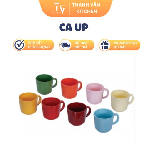 Ca Up Nhựa Melamine - Dụng Cụ Nhà Bếp Chất Lượng Cao, Kích Thước Tiện Dụng 10.4 x 8.2 x 2.3 cm - Hàng Chính Hãng TVKITCHEN (TV813)