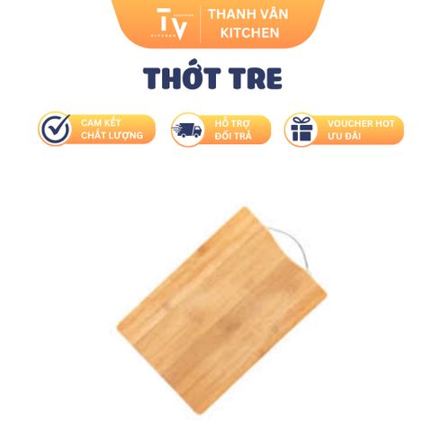 Thớt Tre Chất Lượng Cao - Thớt Đa Năng Cho Nhà Bếp, Kích Thước Đa Dạng, Sản Phẩm Thiết Yếu Cho Mọi Gia Đình (TV96)