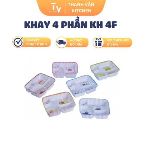 Khay 4 Phần KH 4F (TV980)