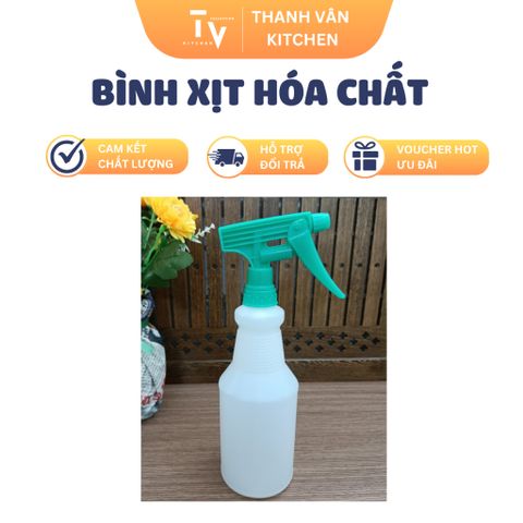 Bình Xịt Hóa Chất C-084 - Dụng Cụ Tiện Ích Nhà Bếp Cao Cấp 550ml, Nhựa PP - Sản Phẩm Chính Hãng TVKITCHEN (TV568)