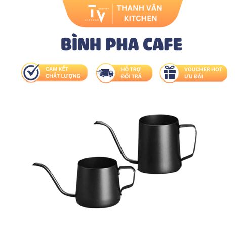 Bình Pha Cà Phê Thép Không Gỉ Cao Cấp, An Toàn Cho Sức Khỏe - Đồ Dùng Gia Dụng Nhà Bếp TVKITCHEN (TV289)