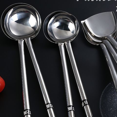 Vá múc canh inox 304 đa kích thước - Dụng cụ bếp chất lượng cao cho gia đình - TVKITCHEN (TV383)
