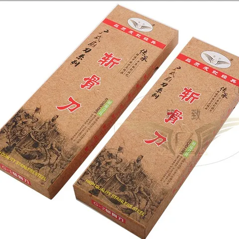 Dao Chặt Xương Cao Cấp SQC - Siêu Bén, Siêu Bền, Cán Gỗ Chắc Chắn - Dụng Cụ Nhà Bếp Chặt Đồ Cứng Chống Mẻ (TV320)