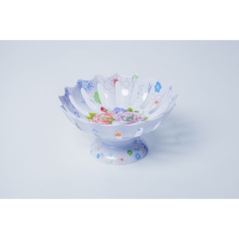Dĩa Quả DQ 17 - Dĩa Nhựa Melamine 21.4 cm Cho Bữa Tiệc - Đồ Gia Dụng Nhà Bếp Tiện Lợi, Đẹp Mắt (TV873)