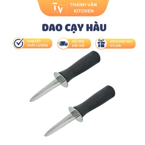 Dao Cạy Hàu Đa Năng - Dao Mở Nắp Nghêu, Ốc, Sò KHD, Dụng Cụ Lấy Thịt Hải Sản Chất Lượng Cao, Phụ Kiện Bếp Tiện Lợi (TV447)