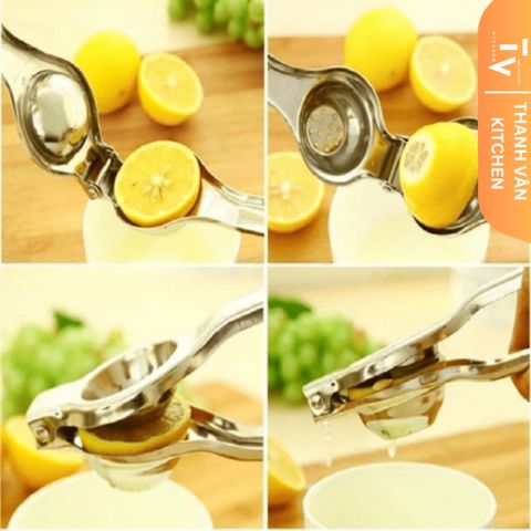 Dụng Cụ Vắt Chanh Inox Cao Cấp Không Gỉ - Dụng Cụ Ép Trái Cây Nhà Bếp Thời Trang, Tiện Lợi Cho Bar (TV273)