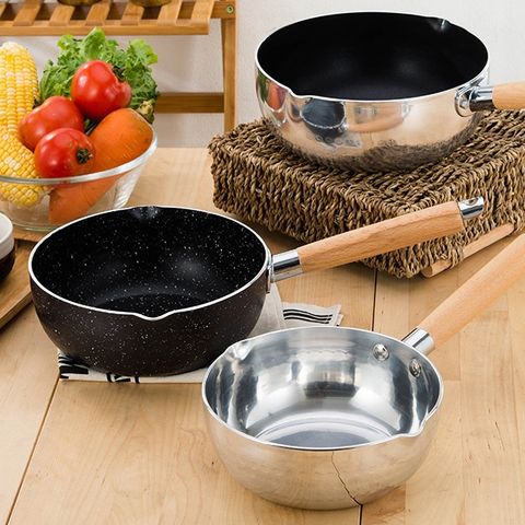 Quánh Nhôm Đa Năng Có Tay Cầm - Nồi Nấu Mì, Nấu Cháo Tiện Dụng Cho Nhà Bếp - Sản Phẩm Chất Lượng Từ TVKITCHEN (TV439)