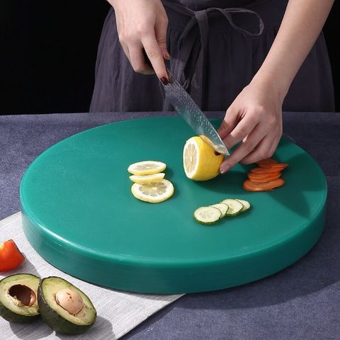 Thớt Nhựa Tròn Dày 40cm Đa Màu Cho Nhà Bếp - An Toàn và Chắc Chắn, Dụng Cụ Nấu Nướng Chất Lượng Cao (TV655)