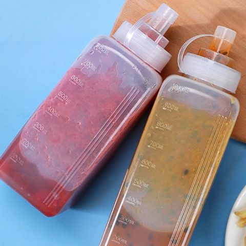 Chai Đựng Tương và Nước Sốt Vuông Inox - Bình Gia Vị Lỏng cho Nhà Bếp, Quán Ăn - TVKITCHEN (TV671)