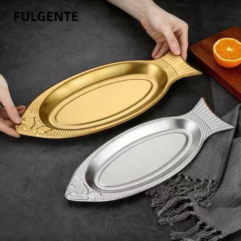 Dĩa Inox Hình Cá Cao Cấp - Bộ Đồ Dùng Bếp Chất Liệu Không Gỉ, Đa Dạng Kích Thước, Sang Trọng Và Tiện Dụng (TV304)