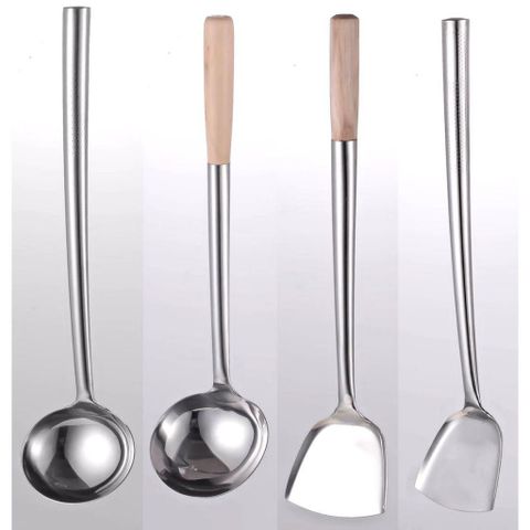 Sạn Inox Xẻng Xào Nhà Bếp - Dụng Cụ Thực Phẩm Chất Lượng Cao, Tiện Ích, Bền Bỉ - Phần Mềm Đa Dạng (TV522)