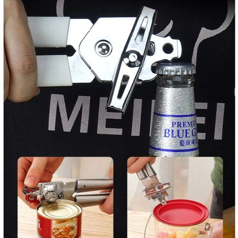 Dụng Cụ Khui Nắp Hộp Đa Năng Brabantia - Thiết Kế Tiện Dụng Có Tay Cầm, Mở Hộp Thức Ăn Dễ Dàng, Hàng Chính Hãng (TV486)