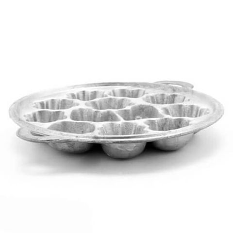 Khuôn Bánh Bông Lan 20cm, 22cm, 25cm - Dụng Cụ Làm Bánh Chuyên Nghiệp, Chất Liệu Nhôm Bền Đẹp, Xuất Xứ Việt Nam (TV338)