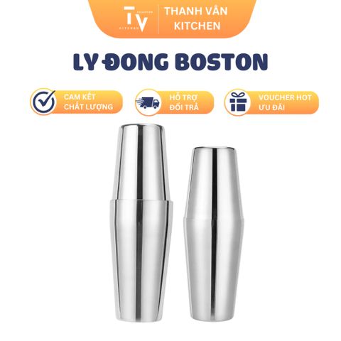 Ly Đong Inox Pasabahce Boston Shot 450ml - Dụng Cụ Pha Chế Chất Lượng Cao cho Bar và Nhà Bếp, Thiết Kế Hiện Đại (TV479)