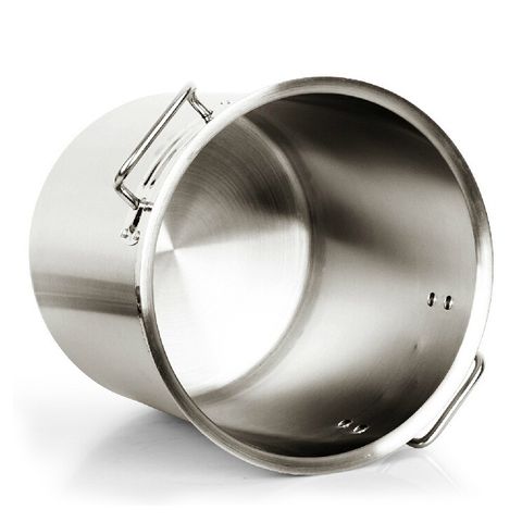 Nồi Inox Dày 2 Quai Dung Tích Lớn 6L-170L, Nồi Hầm Cao Chất Lượng, Thực Phẩm An Toàn, Nắp Đậy Siêu Bền 0.8mm (TV487)