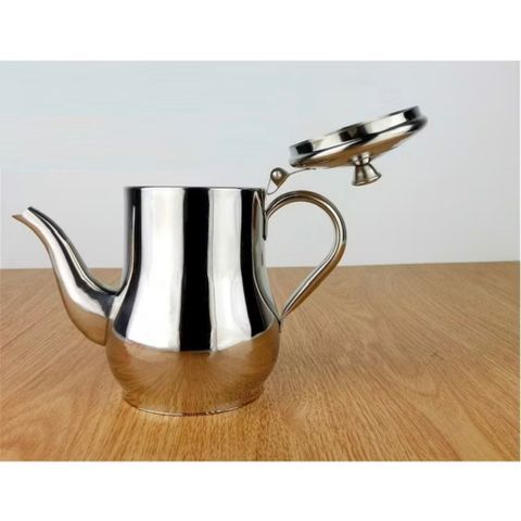 Bình Trà Inox 304 Vòi Dài - Teapot Chất Liệu Không Gỉ Nhiều Dung Tích Phù Hợp Mọi Nhu Cầu Nhà Bếp (TV9)