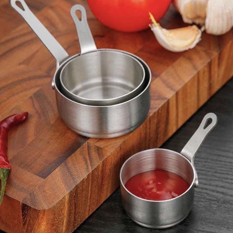 Bát Đựng Nước Xốt Inox 304 Có Tay Cầm & Lỗ Treo Tiện Dụng SC1 - Dụng Cụ Nhà Bếp Hàn Quốc Thông Minh (TV673)