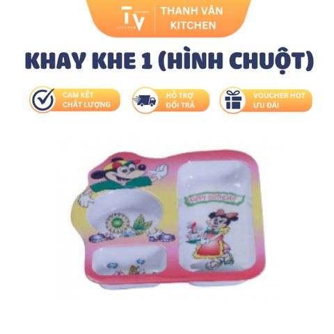 Khay Khe 1 HÌNH CHUỘT - Đồ Gia Dụng Nhà Bếp Chất Lượng, Thú Vị và Tiện Lợi cho Căn Bếp Nhà Bạn (TV988)