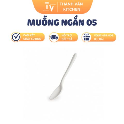 Muỗng Ngắn - Dụng Cụ Nhà Bếp Tiện Lợi, Chất Lượng Cao, Đa Dạng Kiểu Dáng Cho Mọi Căn Bếp (TV1056)