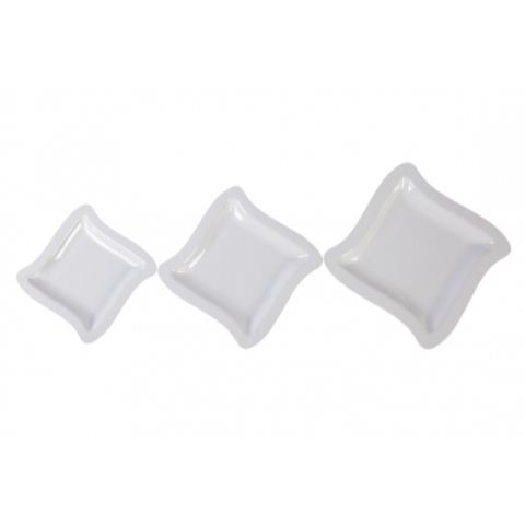 Dĩa Vuông Melamine DV 57 - Đồ Gia Dụng Kitchen - Kích Thước 21.5 x 21.5 x 2.1 cm - Phụ Kiện Bếp Tiện Lợi, Chất Lượng Cao (TV893)