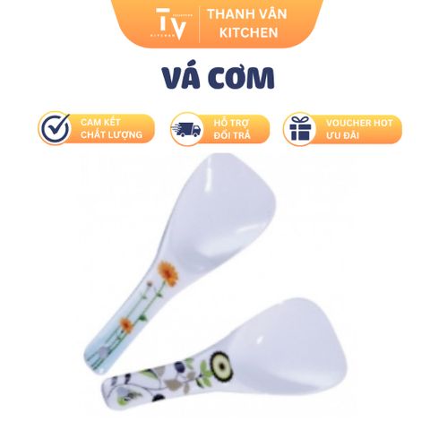 Vá Cơm VC 06 - Dụng Cụ Nhà Bếp Chất Lượng Cao, Kích Thước 22x6.5cm, Hàng Chính Hãng, Cam Kết Đảm Bảo (TV1101)