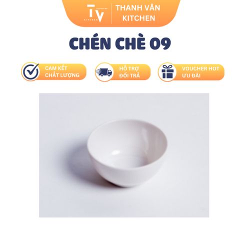 Chén Chè Nhựa Melamine 9cm - Đồ Gia Dụng Bếp Tiện Ích, Thiết Kế Đơn Giản, Chất Lượng Cao từ TVKITCHEN (TV783)
