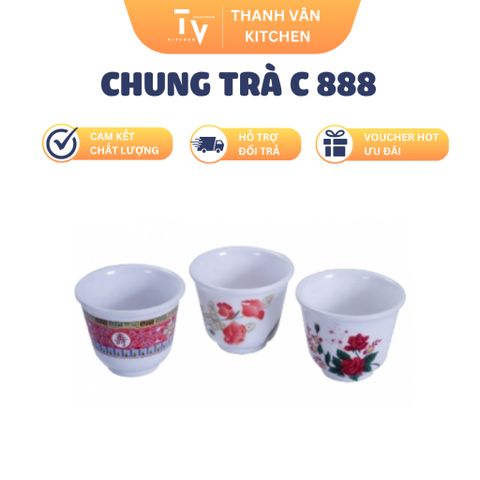 Chén Trà Melamine C 888 - Dụng Cụ Nhà Bếp Chất Lượng Cao - Hàng Tiêu Dùng Thích Hợp Cho Mọi Gian Bếp