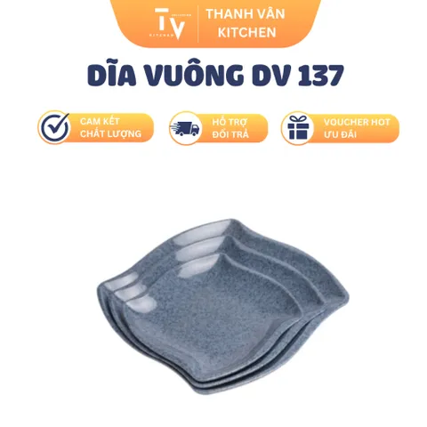 Dĩa Vuông DV 137 (TV897)