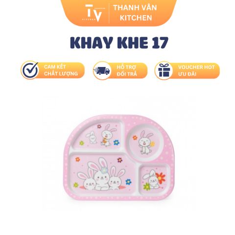 Khay Khe 17 TVKITCHEN - Dụng Cụ Nhà Bếp Chất Lượng Cao, Thiết Kế Tiện Lợi 26.9x20.8cm, Hàng Chính Hãng (TV1003)