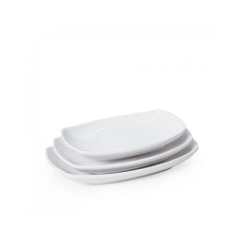 Dĩa Chữ Nhật Melamine TVKITCHEN 21.3x13.3x3.1 cm - Đồ Gia Dụng Nhà Bếp Chất Lượng Cao, Bền Đẹp, Thân Thiện Với Người Dùng (TV844)