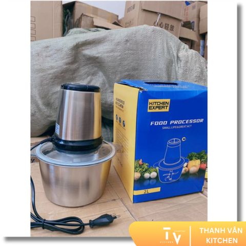 Máy Xay Thịt Đa Năng Kitchen Expert 2L - Công Nghệ Hiện Đại, Lưỡi Dao Kép Thép Không Gỉ, Xay Nhuyễn Nhanh Chóng Cho Gia Đình (TV159)