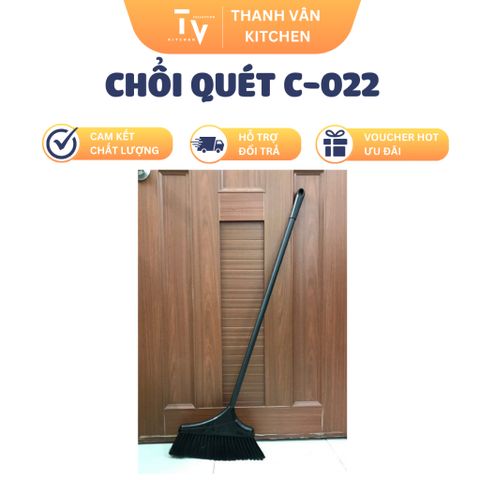 Chổi Quét C-022 - Dụng Cụ Vệ Sinh Gia Đình Đa Năng, Chính Hãng TVKITCHEN, Hỗ Trợ Miễn Phí Vận Chuyển (TV574)