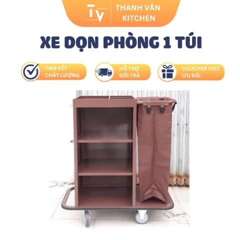 Xe Dọn Phòng 1 Túi C-37 - Dụng Cụ Nhà Bếp Chất Lượng Cao, Thiết Kế Đẹp, Chất Liệu Bền Bỉ, Hỗ Trợ Vận Chuyển Freeship (TV565)