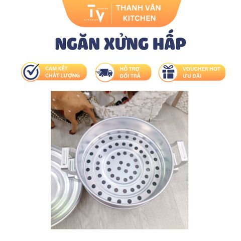 Ngăn Xửng Hấp Nhôm KS TV33 - Dụng Cụ Đồ Gia Dụng Nhà Bếp Tiện Ích Cho Chị Em Nội Trợ (TV33)