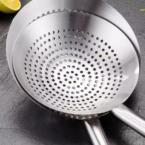 Vợt Lưới Inox 304 - Vớt Xương, Rau Củ Luộc, Rây Lọc Dầu Đồ Ăn Chiên Đầy Đủ Dụng Cụ Nhà Bếp TVKITCHEN (TV27)