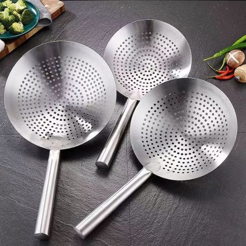 Vợt Lưới Inox 304 - Vớt Xương, Rau Củ Luộc, Rây Lọc Dầu Đồ Ăn Chiên Đầy Đủ Dụng Cụ Nhà Bếp TVKITCHEN (TV27)