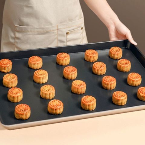 Khay Nướng Bánh Chống Dính Nhôm Cao Cấp 400x600mm - Khay Chữ Nhật Dùng Cho Lò Nướng Nhà Bếp TVKITCHEN (TV665)