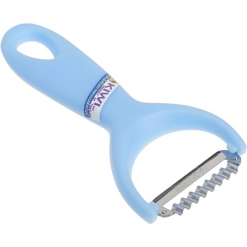 Dao Bào Sợi Inox Kiwi KW218 - Dụng Cụ Nhà Bếp Chất Lượng Cao, Màu Xanh Dương, Kích Thước 70x150mm (TV446)
