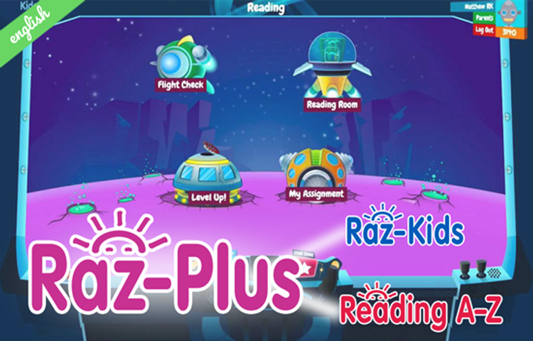 RAZKIDS PLUS + VOCA + SCIENCE - Luyện từ vựng, ngữ âm và kiến thức khoa học trực tuyến, 1 năm.