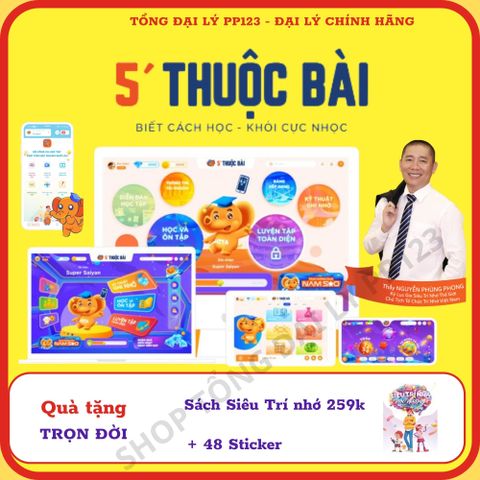 Ứng Dụng 5 Phút Thuộc Bài - Học Tập Hiệu Quả Từ Lớp 1 Đến 12, Tóm Tắt Bài Học, Luyện Thi 24/7