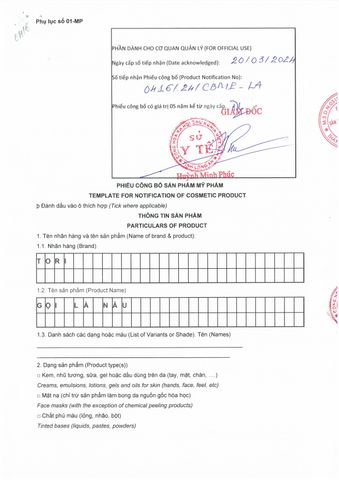Dầu Gội Phủ Bạc TORI Hương Nước Hoa - Sản Phẩm Nhuộm Tóc Gội Là Đen Dạng Chai Lược 250ml