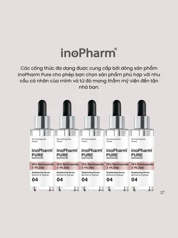 Serum dưỡng sáng và mờ thâm mụn 10% Niacinamide + 1% zinc 30ml
