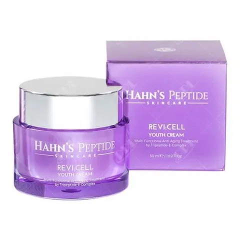 Kem Dưỡng Trẻ Hóa Da Hahn Peptide 50g - Ngừa Lão Hóa, Cung Cấp Độ Ẩm, Phục Hồi Da Mịn Màng, Giảm Nếp Nhăn, Mờ Nám Tàn Nhang
