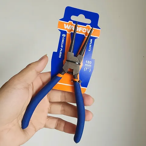 Kềm Mở Phe Mũi Thẳng Vòng Trong 7 Inch WADFOW WPL9C73 - Dụng Cụ Sửa Chữa Bằng Thép Hợp Kim Bền Bỉ, Tiện Lợi cho Thợ Sửa Chữa